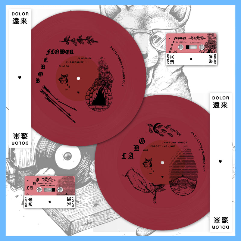 DK155.2: Boneflower & Lang - Dolor / 遠来 12" LP