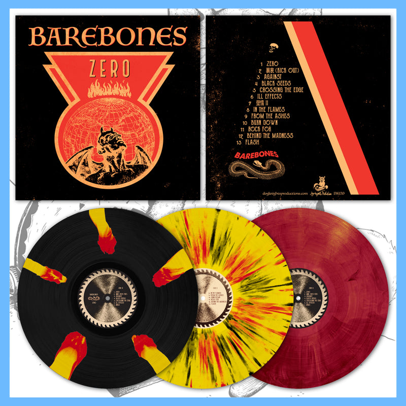 *USA/CAN ONLY* DK170: Barebones - Zero 12" LP
