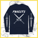 Forests - Swordzz (Navy) - Long-Sleeve - TOUR LEFTOVERS