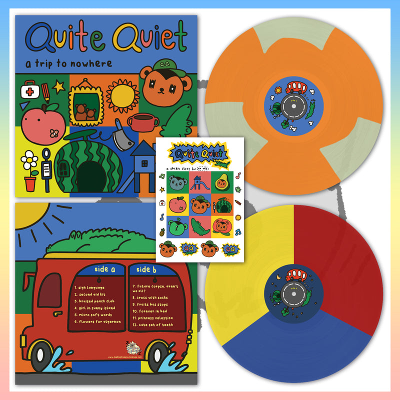 *USA/CAN ONLY* GJDK003: Quite Quiet - A Trip To Nowhere 12" LP