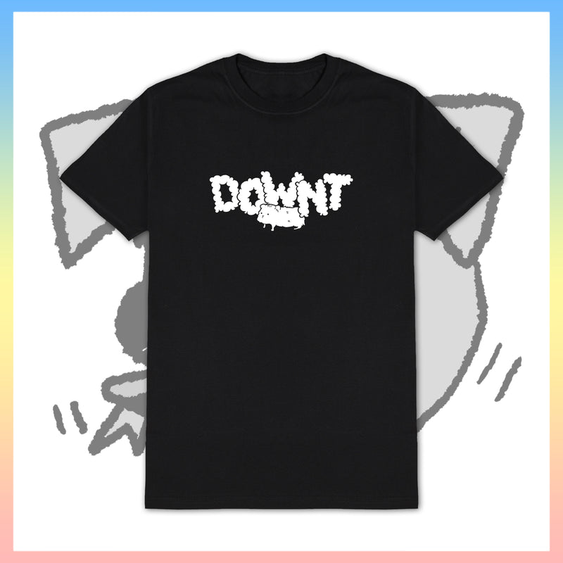 *USA/CAN ONLY* GJDK005: downt - Guinea Pig - Black T-Shirt