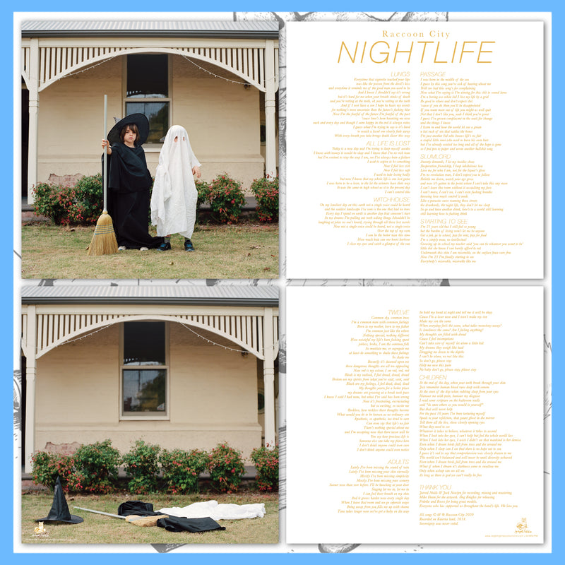 *USA/CAN ONLY* DK069/RM: Raccoon City - Nightlife 12" LP
