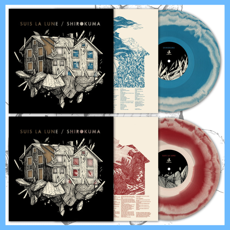 *USA/CAN ONLY* DK093.2: Suis La Lune / Shirokuma - Split 12" LP