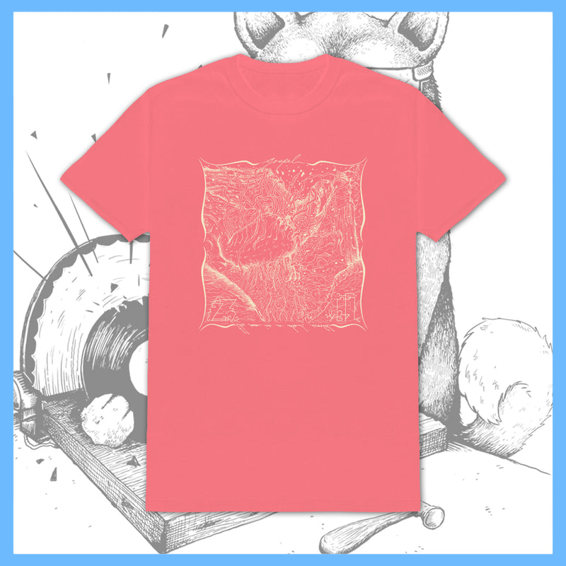*USA/CAN ONLY* DK162: Gospel - The Moon Is A Dead World - Coral Pink T-Shirt