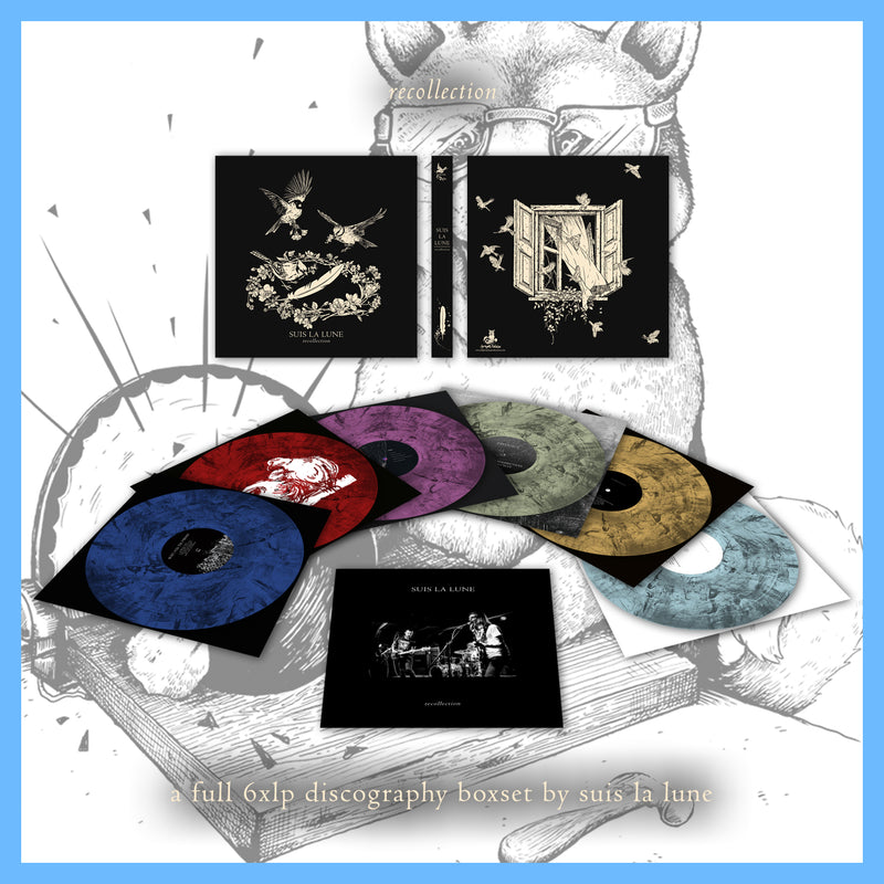 *USA/CAN ONLY* DK166: Suis La Lune - Recollection 6x12" LP Boxset - Multi-Coloured 'Smoke' Vinyl