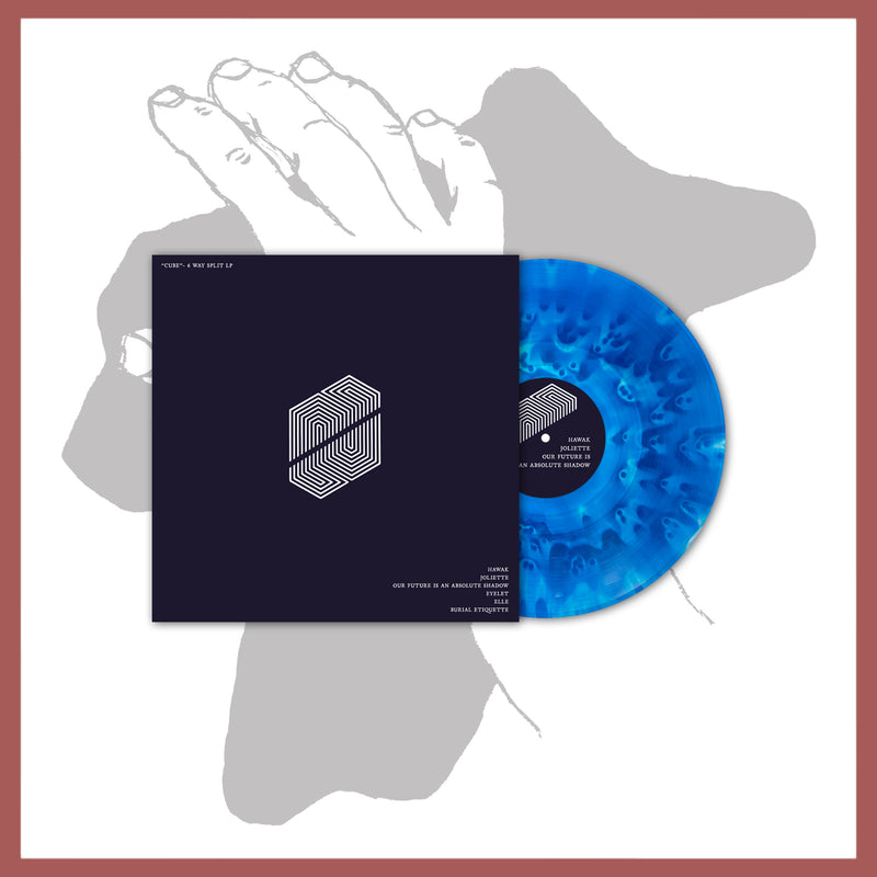 *USA/CAN ONLY* LHL025: Cube 6-Way Split. Feat: Hawak, Elle, Joliette, Eyelet, Burial Etiquette, OFIAAS 12" LP