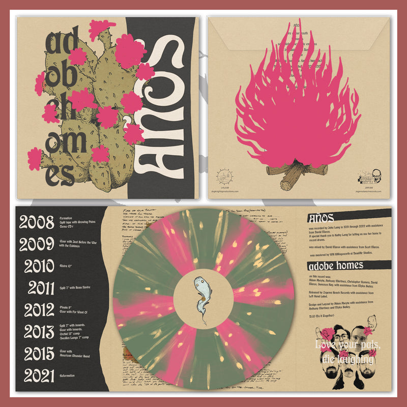 LHL038: Adobe Homes - Años 12" LP