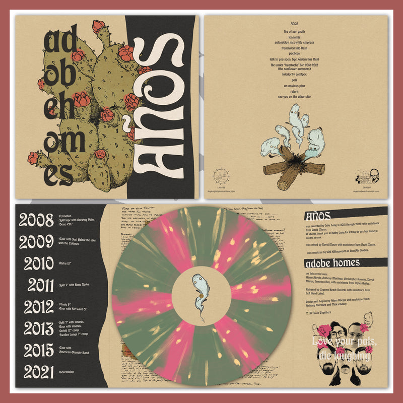 LHL038: Adobe Homes - Años 12" LP