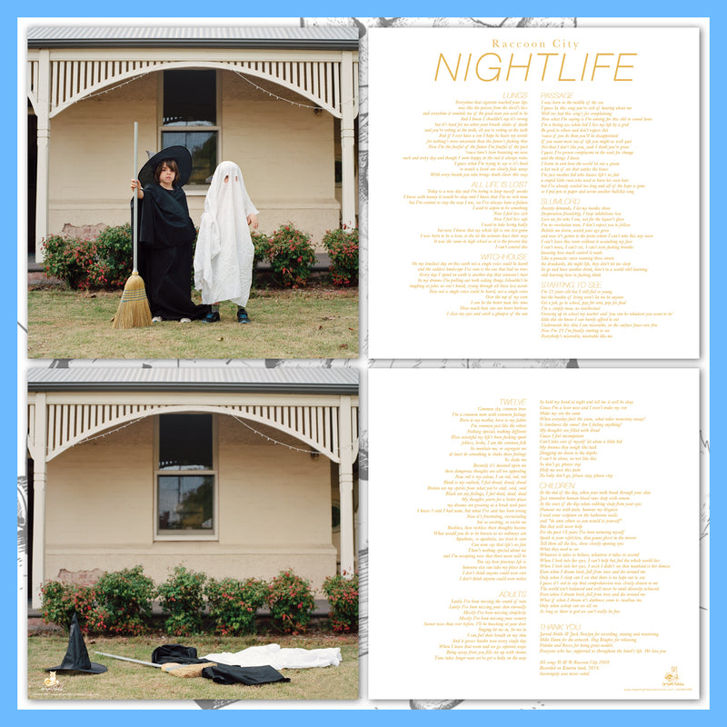 *USA/CAN ONLY* DK069/RM: Raccoon City - Nightlife 12" LP