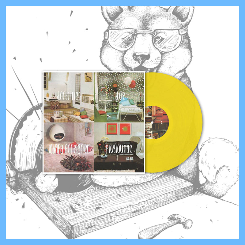 *USA/CAN ONLY* DK082: Playlounge / Doe / Johnny Foreigner / Doctrines - 4-Way Split 12" EP