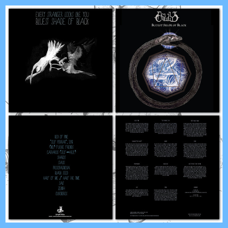 DK099: Every Stranger Looks Like You - Bluest Shade Of Black 12" LP