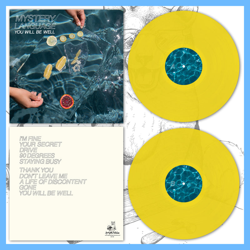 DK136: Mystery Language - You Will Be Well 12" LP