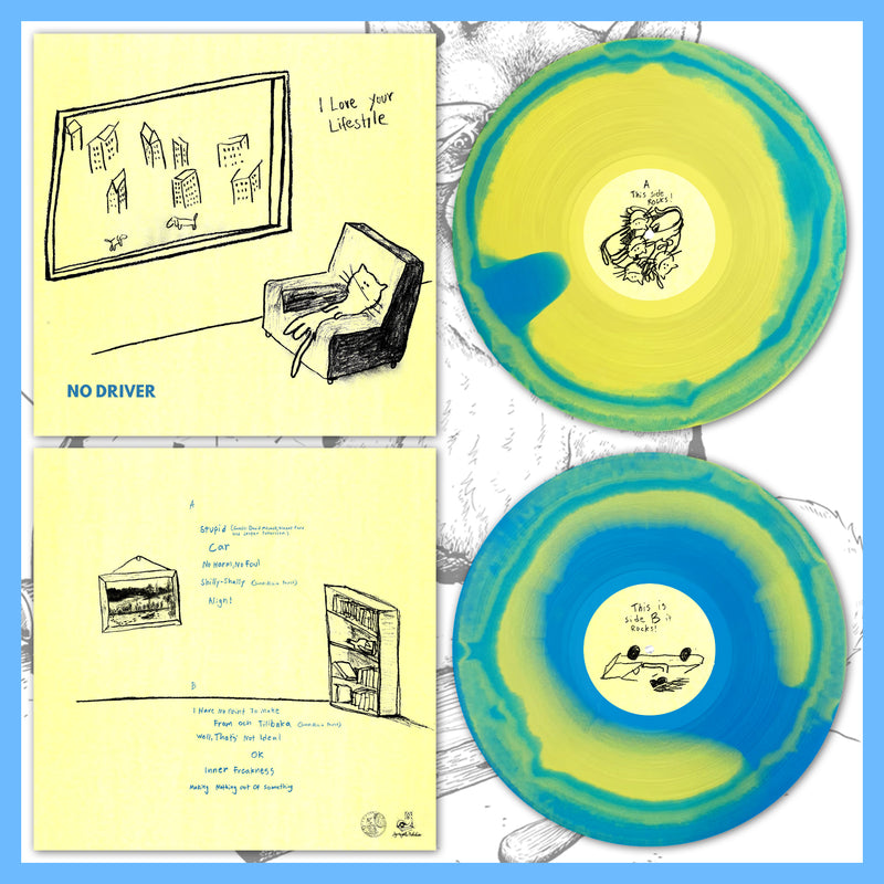 *USA/CAN ONLY* DK147.2: I Love Your Lifestyle - No Driver 12" LP