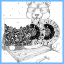 DK165: downy - untitled 7 2x12" LP