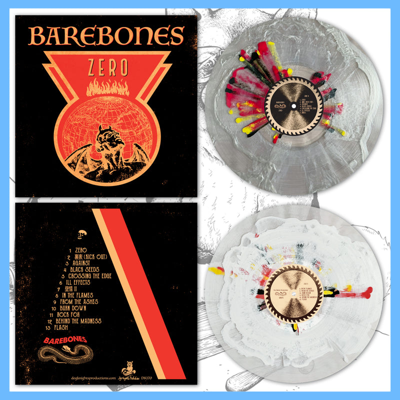 DK170: Barebones - Zero 12" LP - In The Flames /28