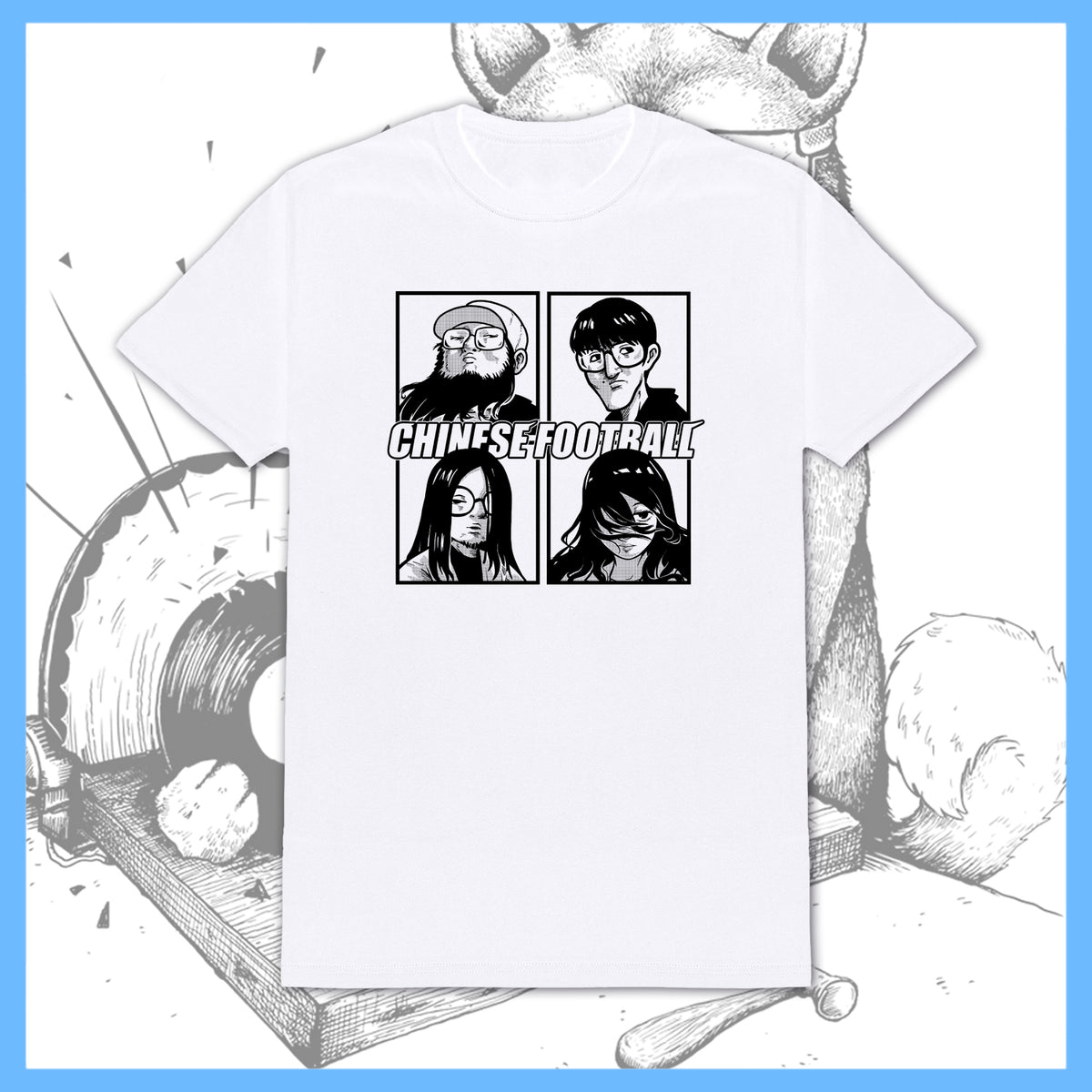 DK171: Chinese Football - Win&Lose - T-Shirt
