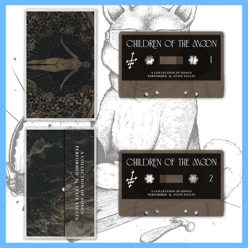 DK178/T: State Faults - Children of the Moon - Cassette LP