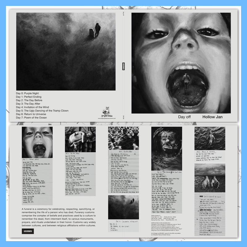 DK189: Hollow Jan - Day Off 2x12" LP - Funerary Customs /54 - PRE-ORDER
