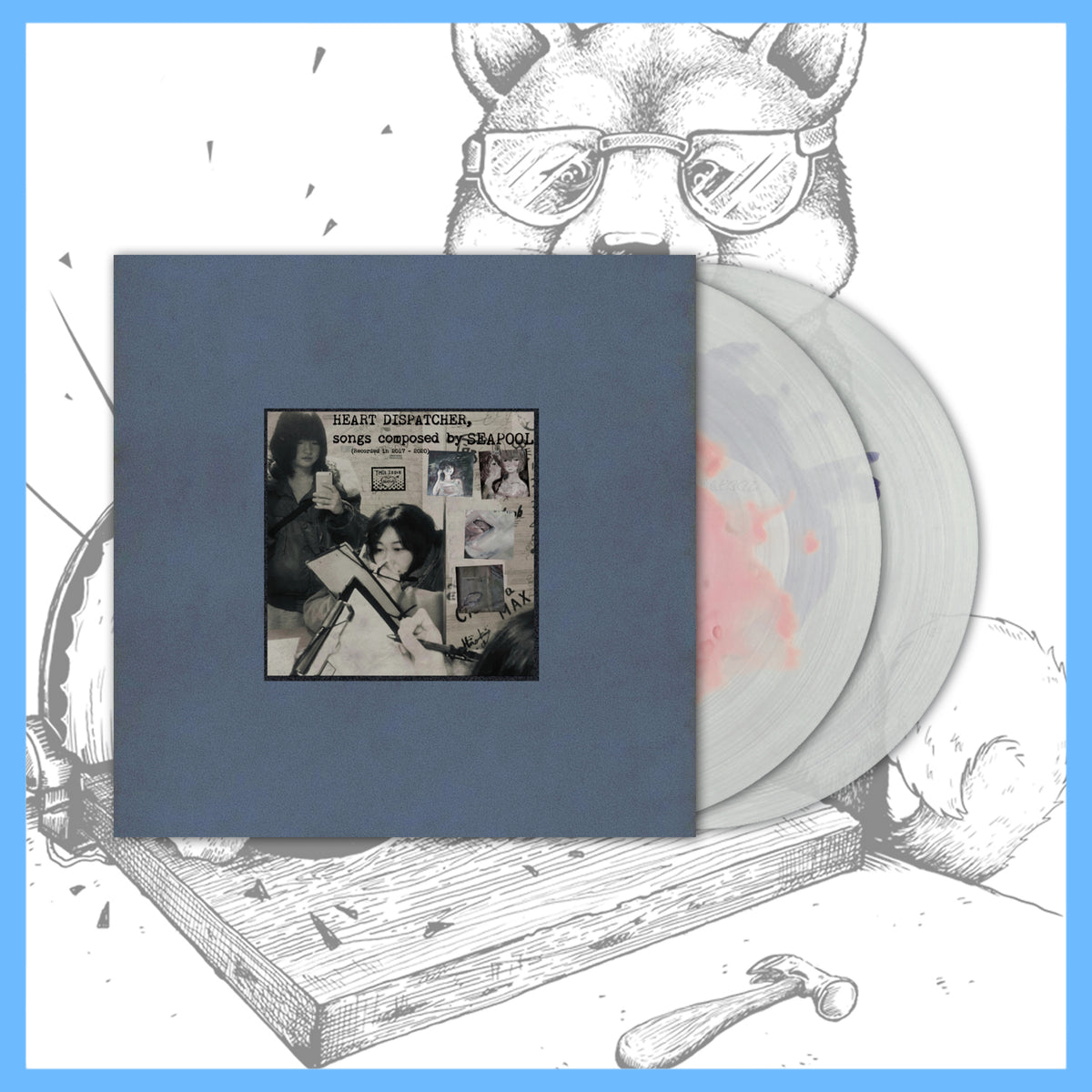 HEART DISPATCHER, SEAPOOL LPレコード Seapool - Heart Dispatcher 2x12″ LP