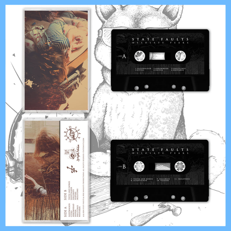 LHL009: State Faults - Desolate Peaks - Cassette LP