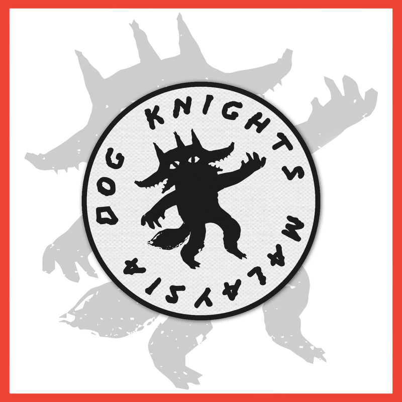 *USA/CAN ONLY* Dog Knights - "DK MY" - Embroidered Patch