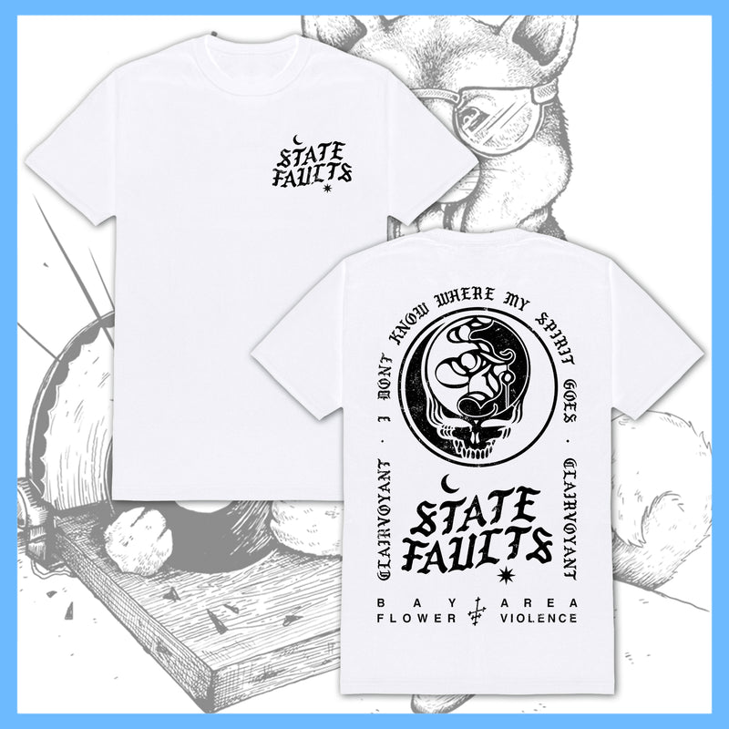 *USA/CAN ONLY* State Faults - Steal Your Spirit (White) - T-Shirt