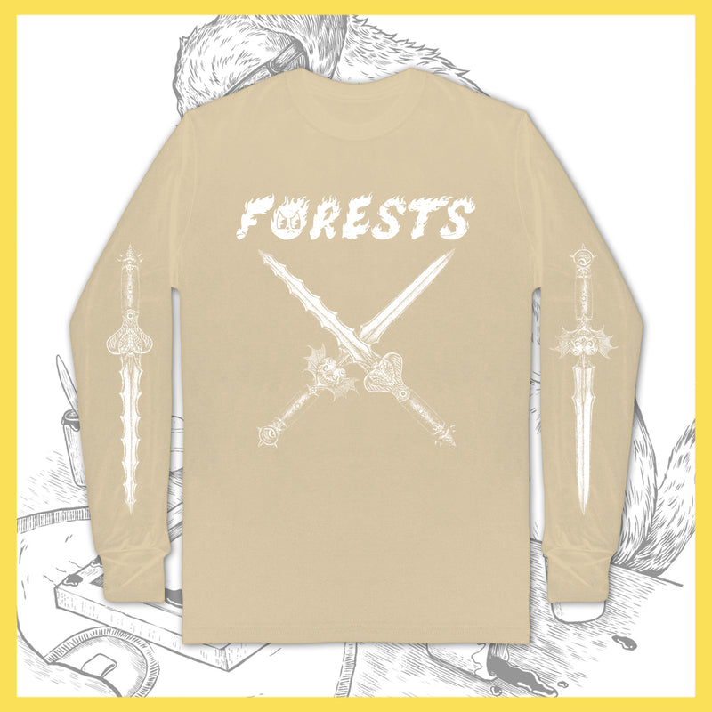 Forests - Swordzz (Sand) - Long-Sleeve - TOUR LEFTOVERS