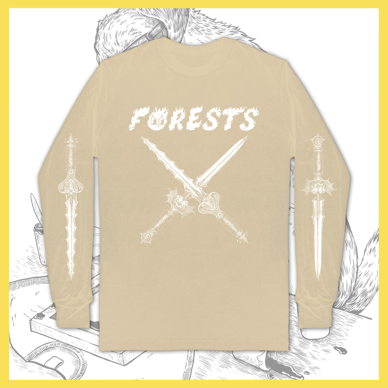 *USA/CAN ONLY* Forests - Swordzz (Sand) - Long-Sleeve