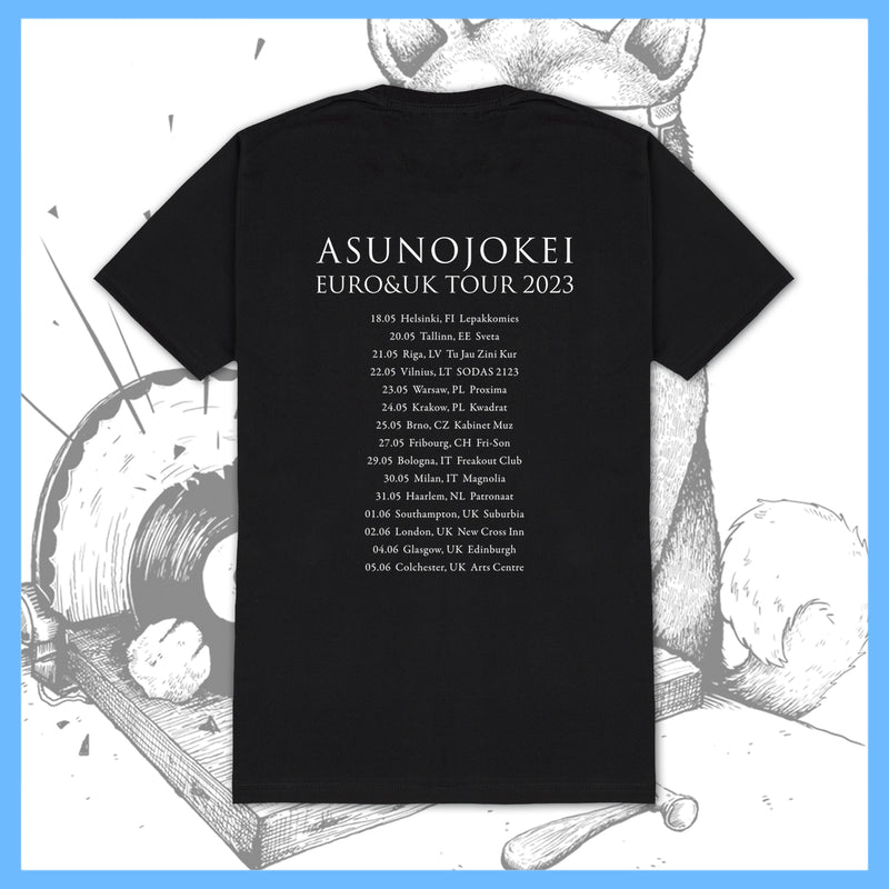 *USA/CAN ONLY* Asunojokei - UK/EU Tour - T-Shirt - TOUR LEFTOVERS
