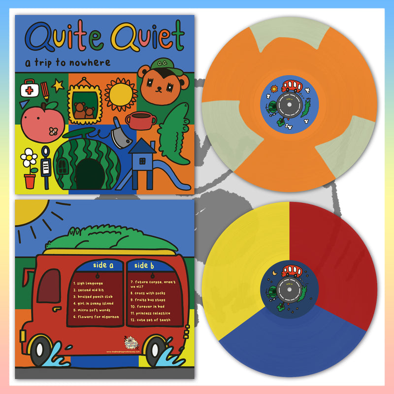 GJDK003: Quite Quiet - A Trip To Nowhere 12" LP