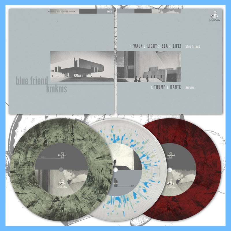 DK079: Blue Friend / KMKMS - Split 7" EP