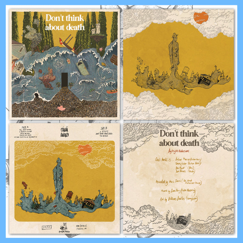 *USA/CAN ONLY* DK157: Chalk Hands- Don't Think About Death 12" LP