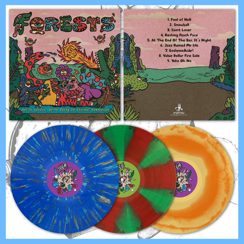 *USA/CAN ONLY* DK161: Forests - Get In Losers, We're Going To Eternal Damnation 12" LP