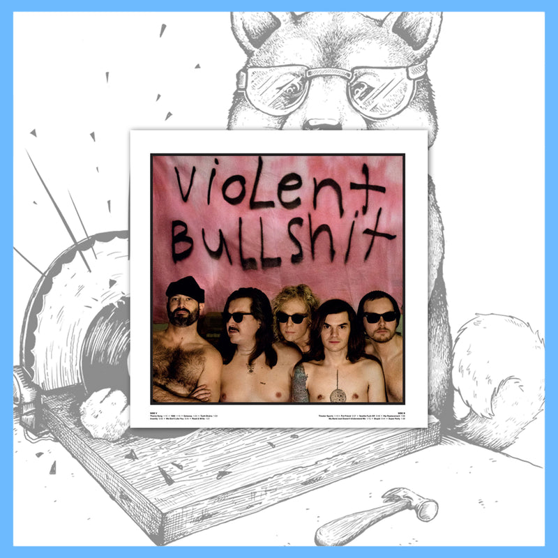 Violent Bullshit - Adult Problems 12" LP