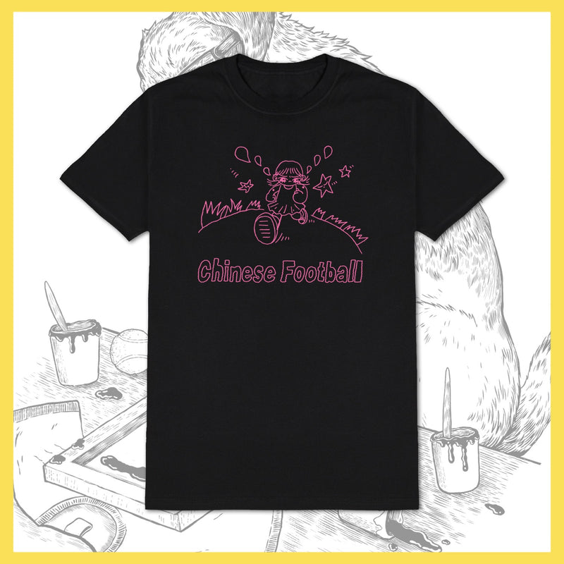 Chinese Football - Running Girl - T-Shirt