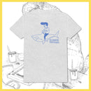 Chinese Football - Shark Rider - T-Shirt
