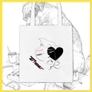 Turnover - Anime Heart Face - Tote Bag