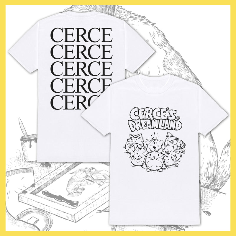 *USA/CAN ONLY* Cerce - Cerce's Dreamland - T-Shirt (White)