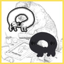 Crywank - Dog - Hard Enamel Pin Badge