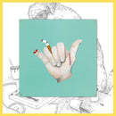 Tiny Moving Parts - Swell Hand - 48" x 48" Flag - SALE!