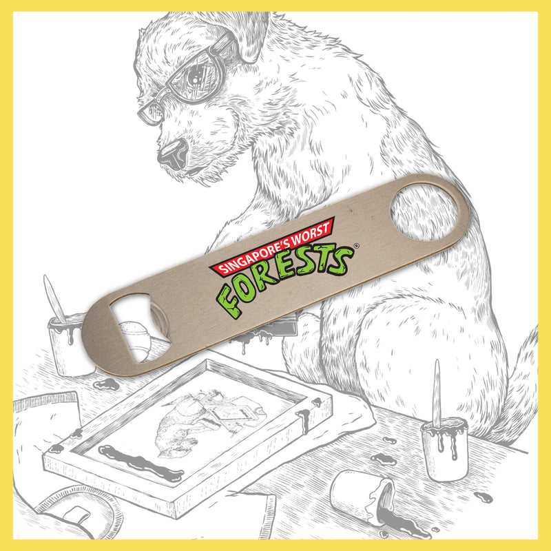 *USA/CAN ONLY* Forests - TMNT RIP - Metal 'Bar Blade' (Bottle Opener)